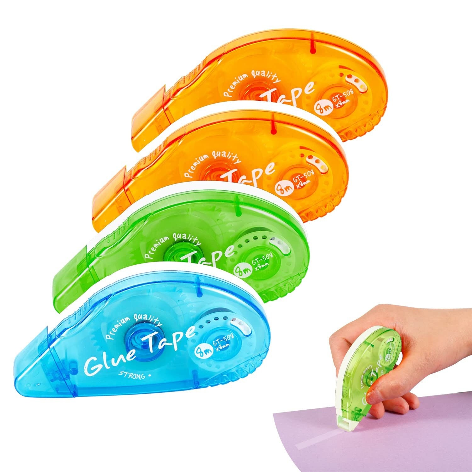 KOKUYO Dot Liner Glue Tape Multi Color Roll Type Portable Size
