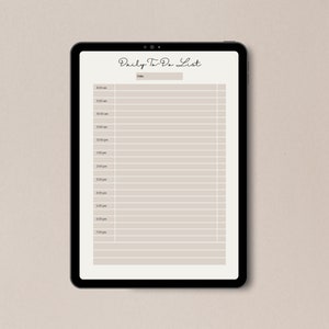 THAT GIRL Style 2024 Digital Planner Daily, Weekly, Monthly Goodnotes iPad Planner, Self Care Planner, ADHD Friendly Planner, Meal Planner image 3