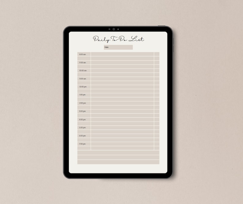 THAT GIRL Style 2024 Digital Planner Daily, Weekly, Monthly Goodnotes iPad Planner, Self Care Planner, ADHD Friendly Planner, Meal Planner image 3