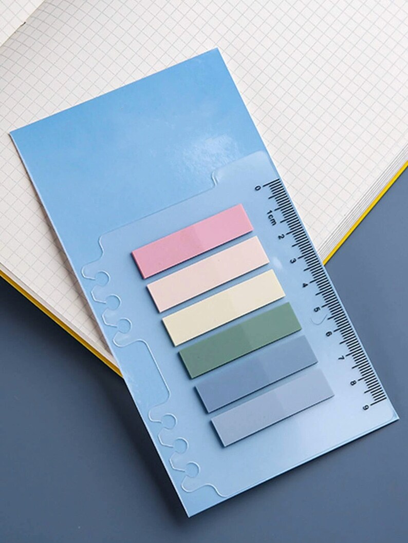 Sticky Tabs Pastel Coloured Index Tabs Annotate Stationery Etsy