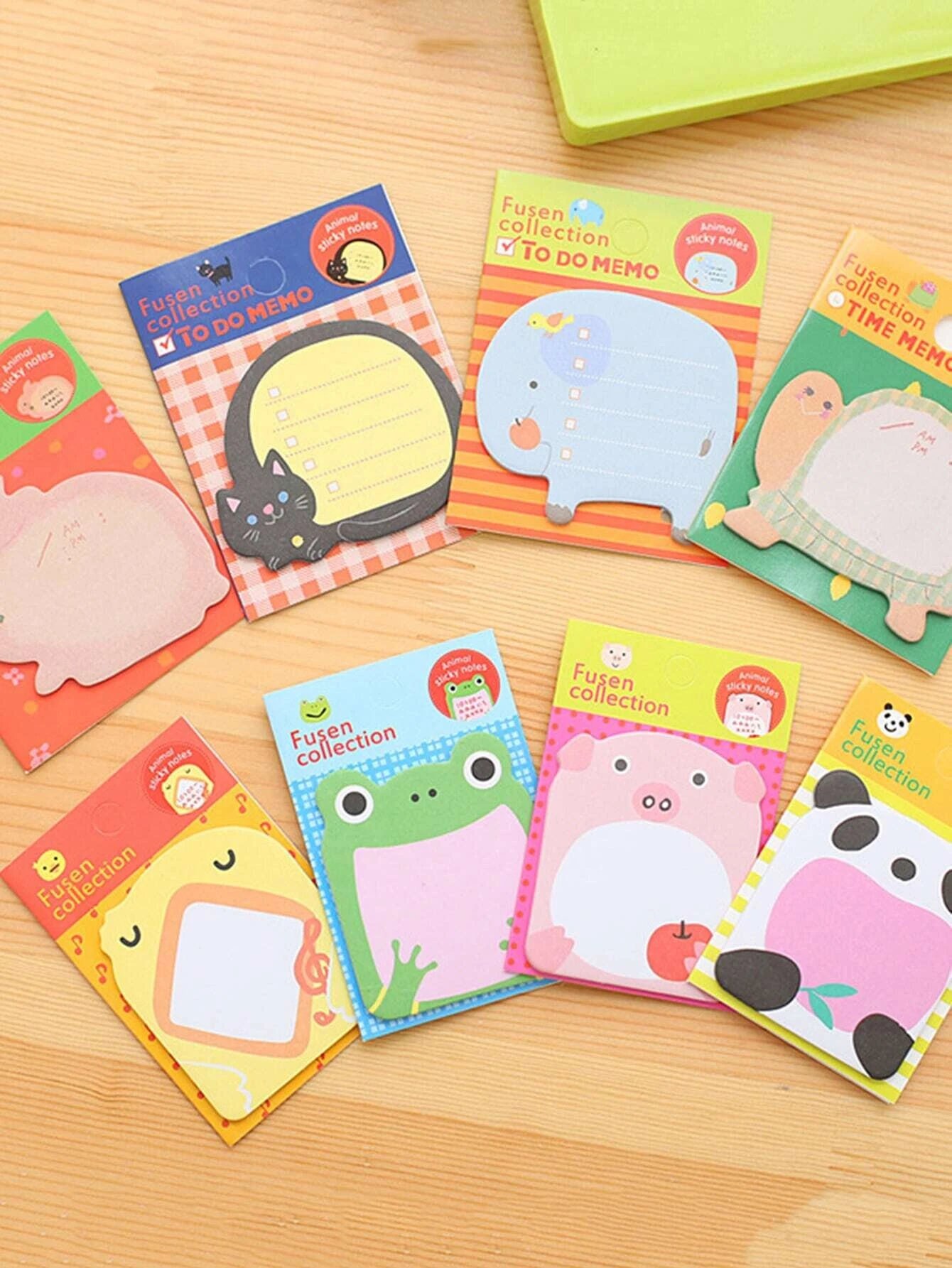 Animal Sticky Notes Cute Paper Sticky Notes Selfadhesive Etsy UK