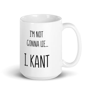 Immanuel Kant Philosophy Mug, Philosopher, Philosophy Gifts, Philosophy Quotes, Philosopher Quote, Philosophy Gifts UK, Philosophy Gift Idea