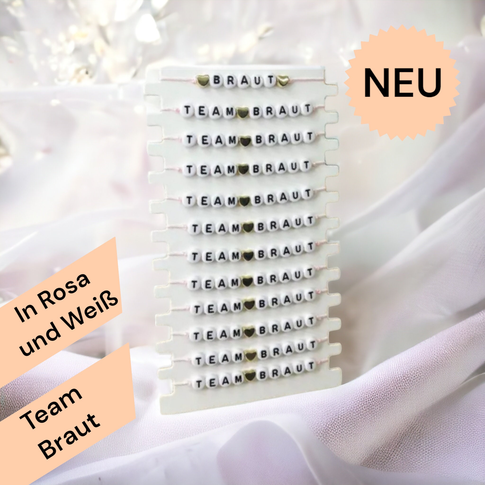 Beistle Junggesellinnenabschied-Deko – 5-teiliges Set Mit Glitzer-Ausschnitten (21–34 Cm) – Rosa/Silber/Gold