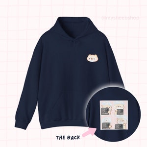 Cute Sheeb the Shiba Inu Dog Selfie Collage Print Oversized Hoodie | Perfect Gifts for Dog Moms and Shiba Inu Lovers