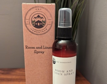 Lavender Vanilla Room & Linen Spray - Home Fragrance (4 oz)
