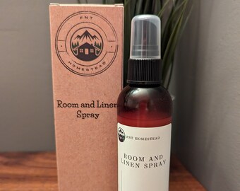 Dark Amber Rosewood Room Spray: Home & Linen Refresher (4 oz)