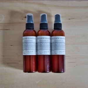 Fallen Leaves Room Spray, Linen Spray, Linen Spray, Room Spray, Home Fragrance, Car Fragrance, Air Freshener, Refresher Mist
