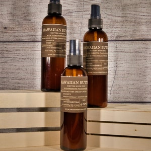 Hawaiian Butter Room Spray, Room and Linen Spray, Linen Spray, Room Spray, Home Fragrance, Car Fragrance, Air Freshener, Refresher Mist