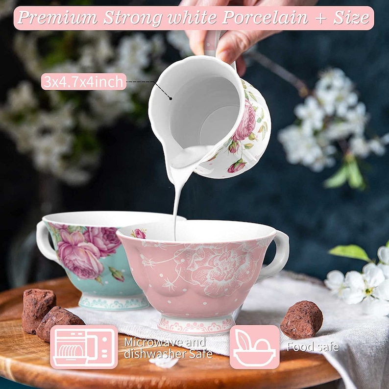 London Boutique Milk Jug Sugar Bowl Afternoon Tea Set Teapots Etsy UK