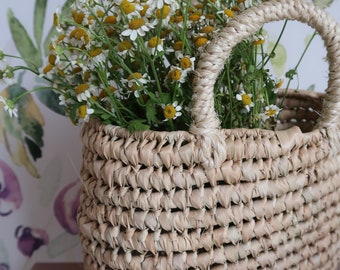 Bolsa para niños, Cesta para niños, Cesta de Pascua, Tienda, Bolsa hoja de palma, Cesta de Pascua, Regalo de Pascua, Bolsa de playa, Bolsa para niños, Cesta