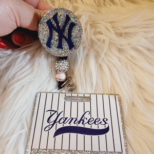 Baseball badge reel /Badge buddy set/ cute gifts