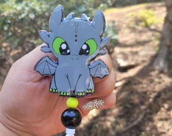 Dragon Badge Reel/Retractable ID Holder/ cute gifts
