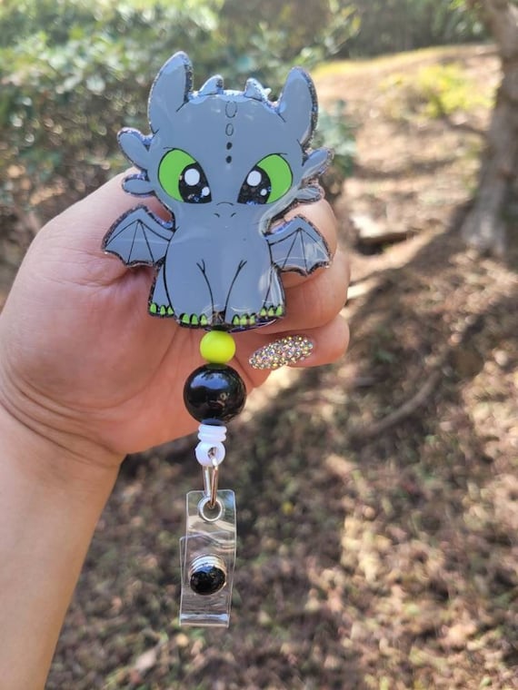 Dragon Badge Reel/retractable ID Holder/ Cute Gifts 
