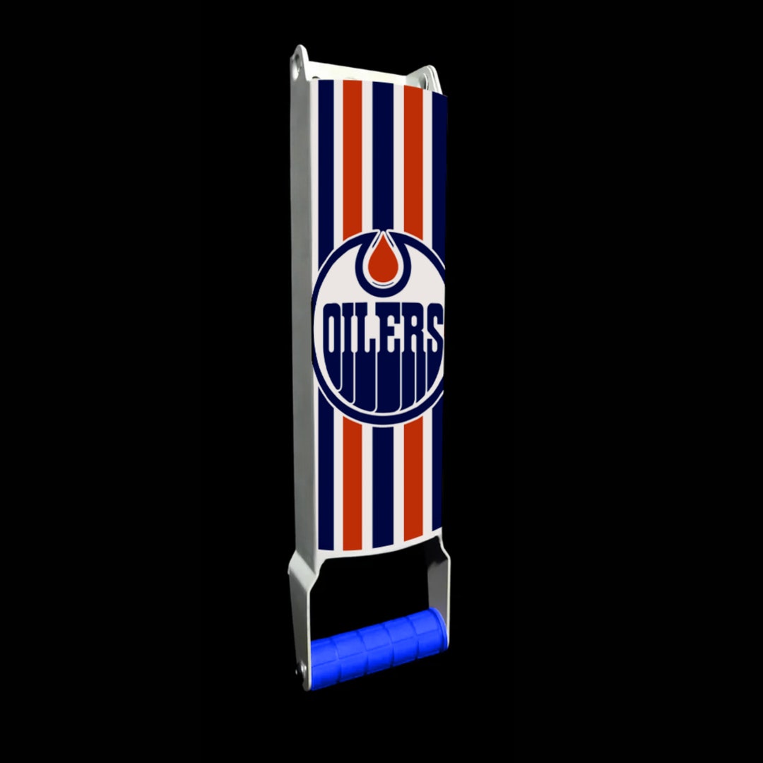 Edmonton Oilers Custom Designed Beer Can Crusher, Custom Can Crusher ...