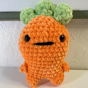 Crochet Carrot Man.