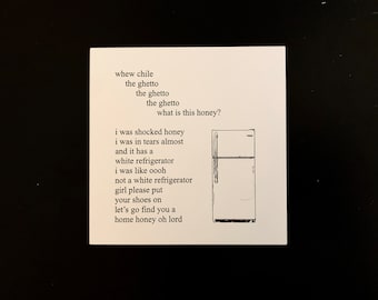 MAGNET - White Refrigerator