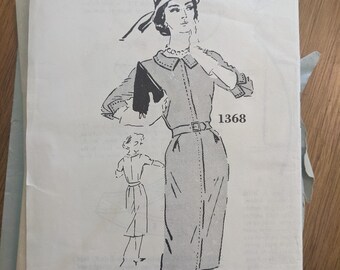 Vintage Spadea 1368 Dress designed by Harvey Berin complete precut sewing pattern circa 1950s?