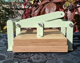 A4 Mint Color Lever Press, Block Press, Printing Machine, Hand Printing Press, Linoleum Printing, Block Press, Metal Press.