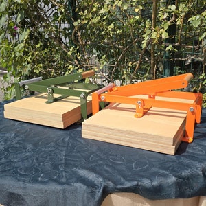 A5,A4,A3 Lino Press Machine, Linocut Printing Press, Print Making Press, Hand Linoleum Press, Embossing Relief  Lino Press.
