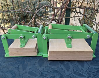 A4 Hellgrün Linoldruckmaschine, Linoldruckmaschine, Druckherstellungspresse, Hand-Linolpresse, Prägerelief-Linolpresse.