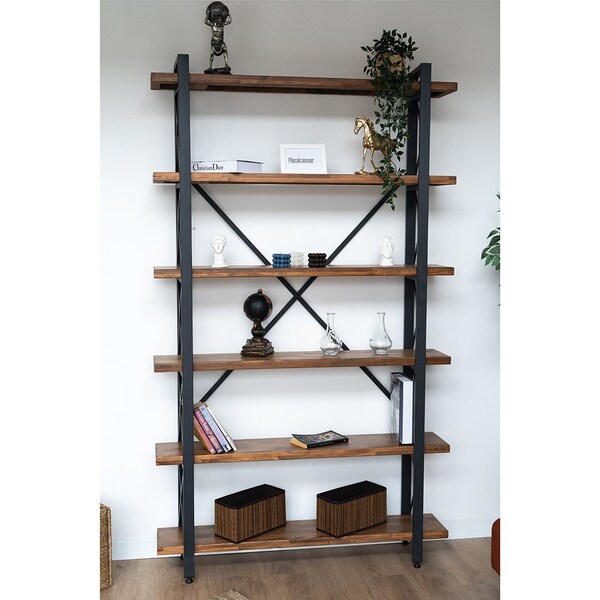 Metal Frame Bookcase Etsy