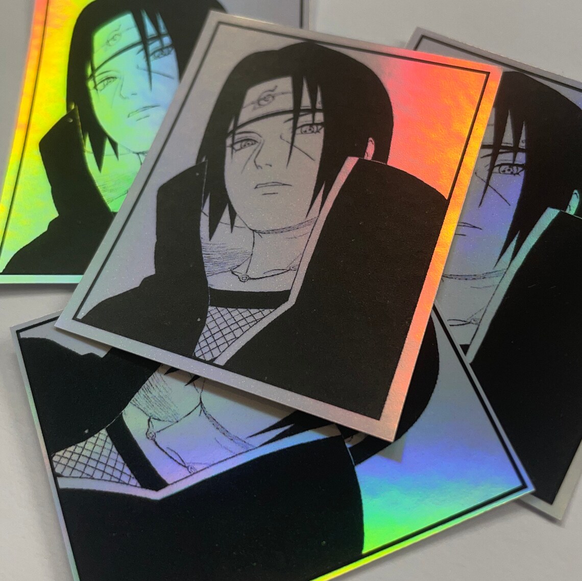 Naruto itachi holographic sticker Etsy