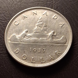 Canada 1937 Silver Dollar Coin