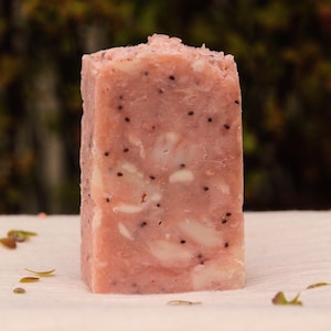 Patchouli Lemongrass Soap: Natural Hot Process Artisan Bar