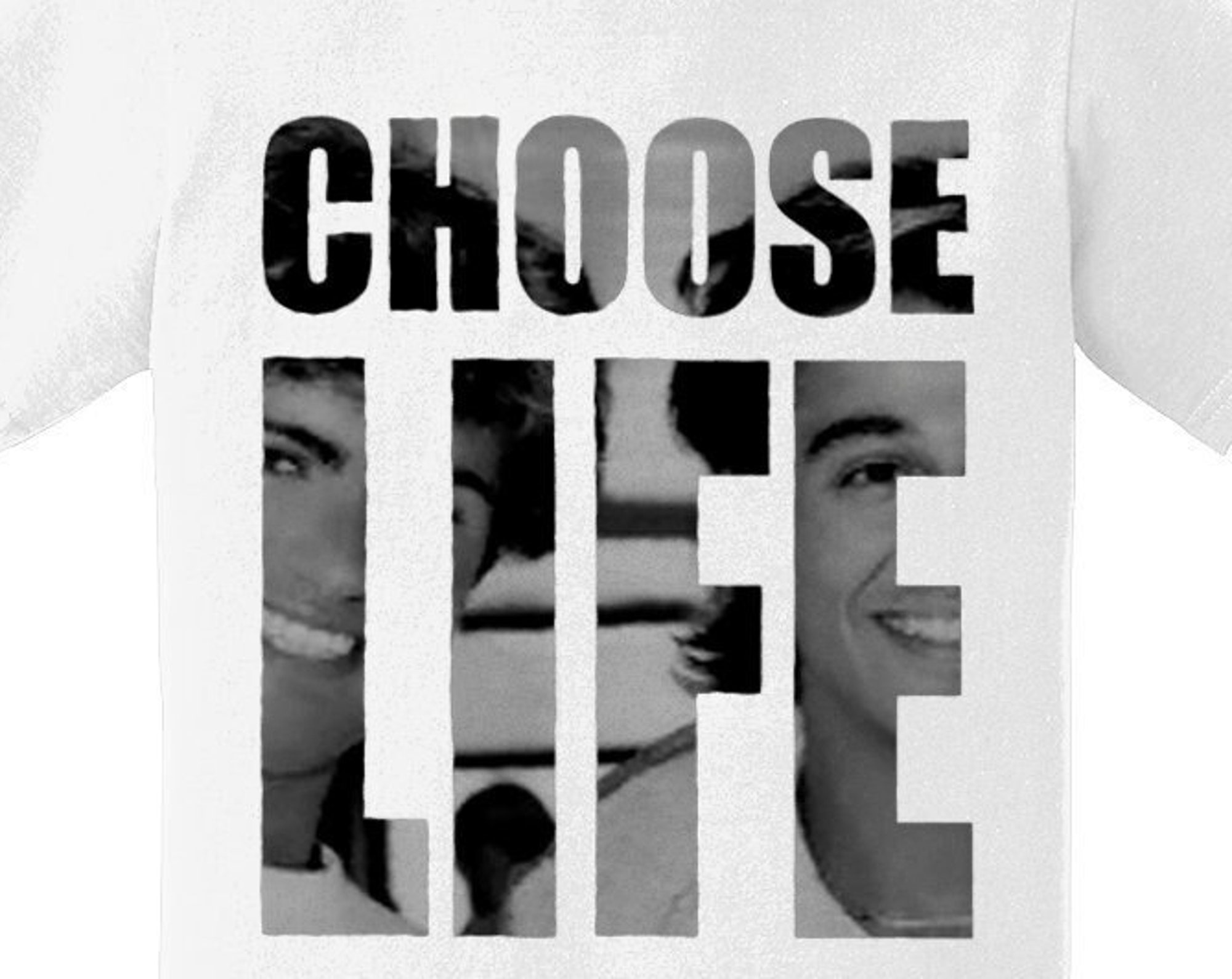 Discover George Michael / Wham! "Choose Life" Unisex Gildan Ultra Cotton Premium T-Shirt - GD02 #wakemeupbeforeyougogo #Wham!