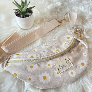 Sac Banane Femme bohème  -  Flower Fanny Pack, Bum bag, Gürteltasche, belt bag , Sac personnalisable