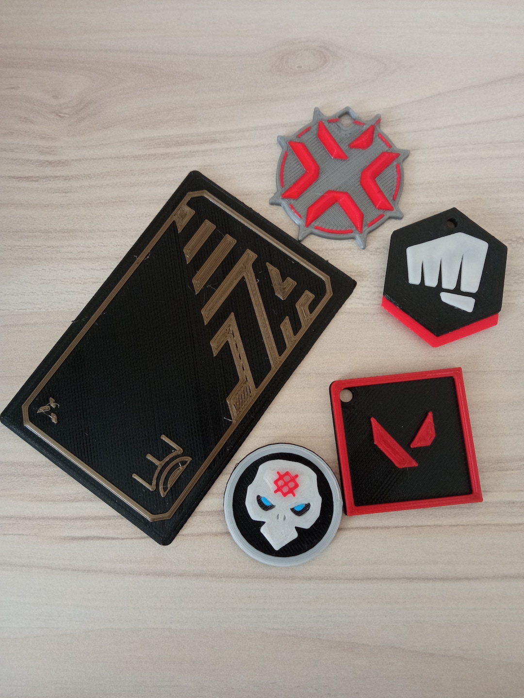 Valorant Set, Chamber Card, Riot Gun Buddy, Logo, VCT Champions Spark ...