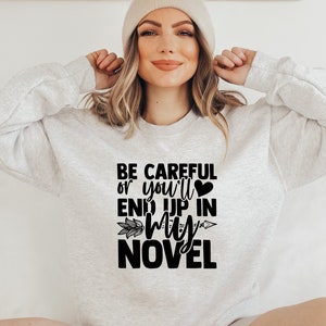 Author Sweatshirt Funny Gifts Author Swag Author Clothing Author Gifts Author Shirt Author TShirt Author Sweater Gift For Author Book Lover