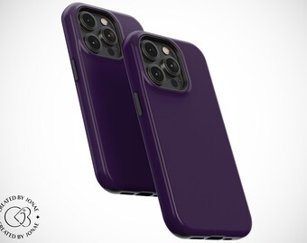 Deep Purple Phone Case iPhone 15 iPhone 14 Pro Case iPhone 14 Pro Max Case iPhone 13 Pro Case Phone Case iPhone 12 Phone Case iPhone 11 Pro