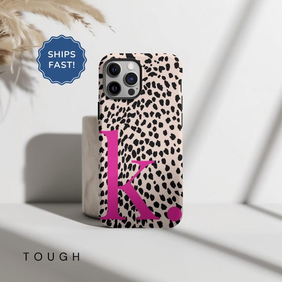 iPhone 17 Pro Case Custom Initial Phone Case MagSafe iPhone Case iPhone 17 Case Cheetah Phone Case iPhone 17 Pro Max Case iPhone 17e Case