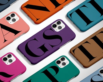 Personalized Initial Phone Case Personalized iPhone 15 Case Custom Name Phone Case iPhone 14 Pro Max MagSafe Case iPhone 13 Personalized Art