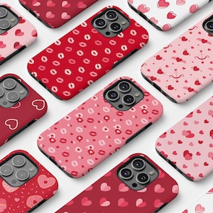 Love Heart Phone Case iPhone 15 Case Valentines Day Phone Case Aesthetic iPhone 15 Pro Case iPhone 15 Pro Max Case MagSafe iPhone 14 Pro Max