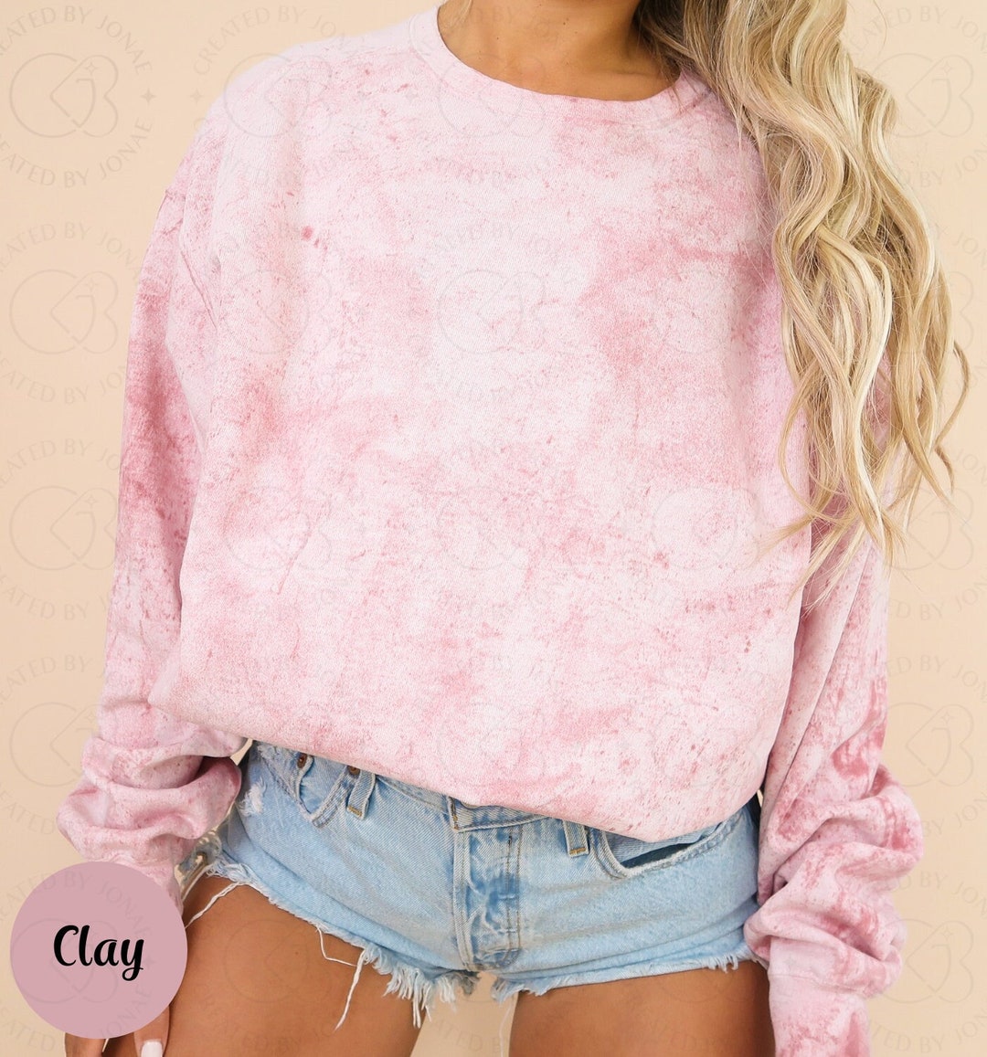 Tie Dye Sweatshirt Blank Comfort Color Shirt Tie Dye Tshirt Blank