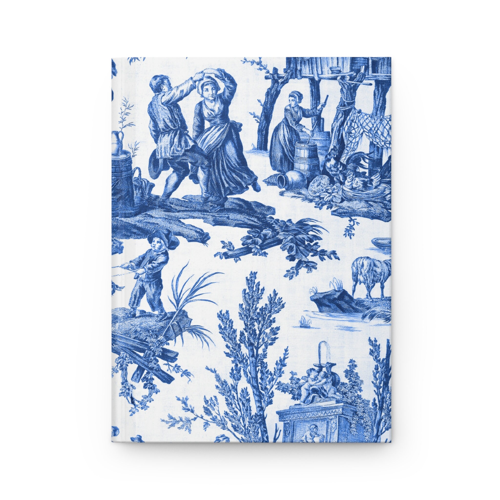 Toile De Jouy Notebook Journal for Goodnotes Journal Hardcover - Etsy