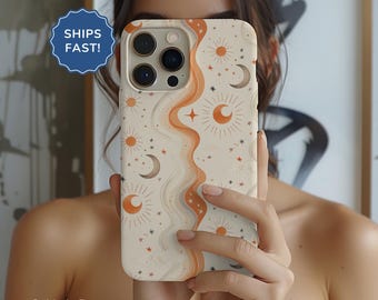 iPhone 17-skal MagSafe-telefonskal iPhone 17 Pro-skal Himmelskt telefonskal Boho Astrologi Gåva iPhone 16-skal MagSafe iPhone 17 Pro Max-skal