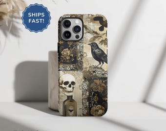 Capa para iPhone 17 com MagSafe, Capa para iPhone 17 Pro com MagSafe, Capa para iPhone 17 estilo gótico Dark Academia, Capa vintage para iPhone 17e, Capa para iPhone 17 Pro Max