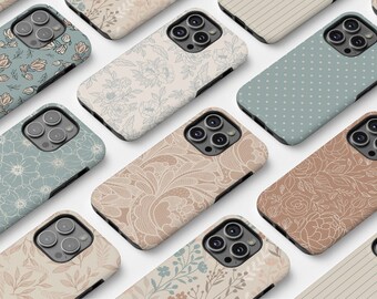 Boho vintage coque de portable pour iPhone 15 coque de téléphone botanique esthétique florale pour iPhone 15 Pro coque pour iPhone 15 Pro Max coque MagSafe pour iPhone 14 Pro