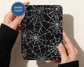 Halloween Kindle Paperwhite Case 12th Gen Spider Web Personalized Kindle Case Kindle Accessories Kindle Colorsoft Case Kindle 2024 Case Book
