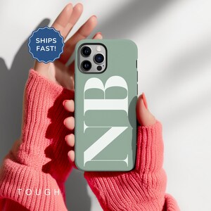 iPhone 17 Pro Case Personalized Initial Phone Case MagSafe iPhone Case iPhone 17 Case Name Phone Case iPhone 17 Pro Max Case iPhone 16 Case