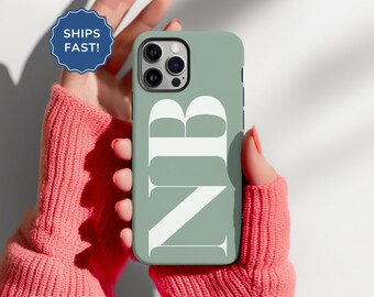 iPhone 17 Pro Case Personalized Initial Phone Case MagSafe iPhone Case iPhone 17 Case Name Phone Case iPhone 17 Pro Max Case iPhone 16 Case