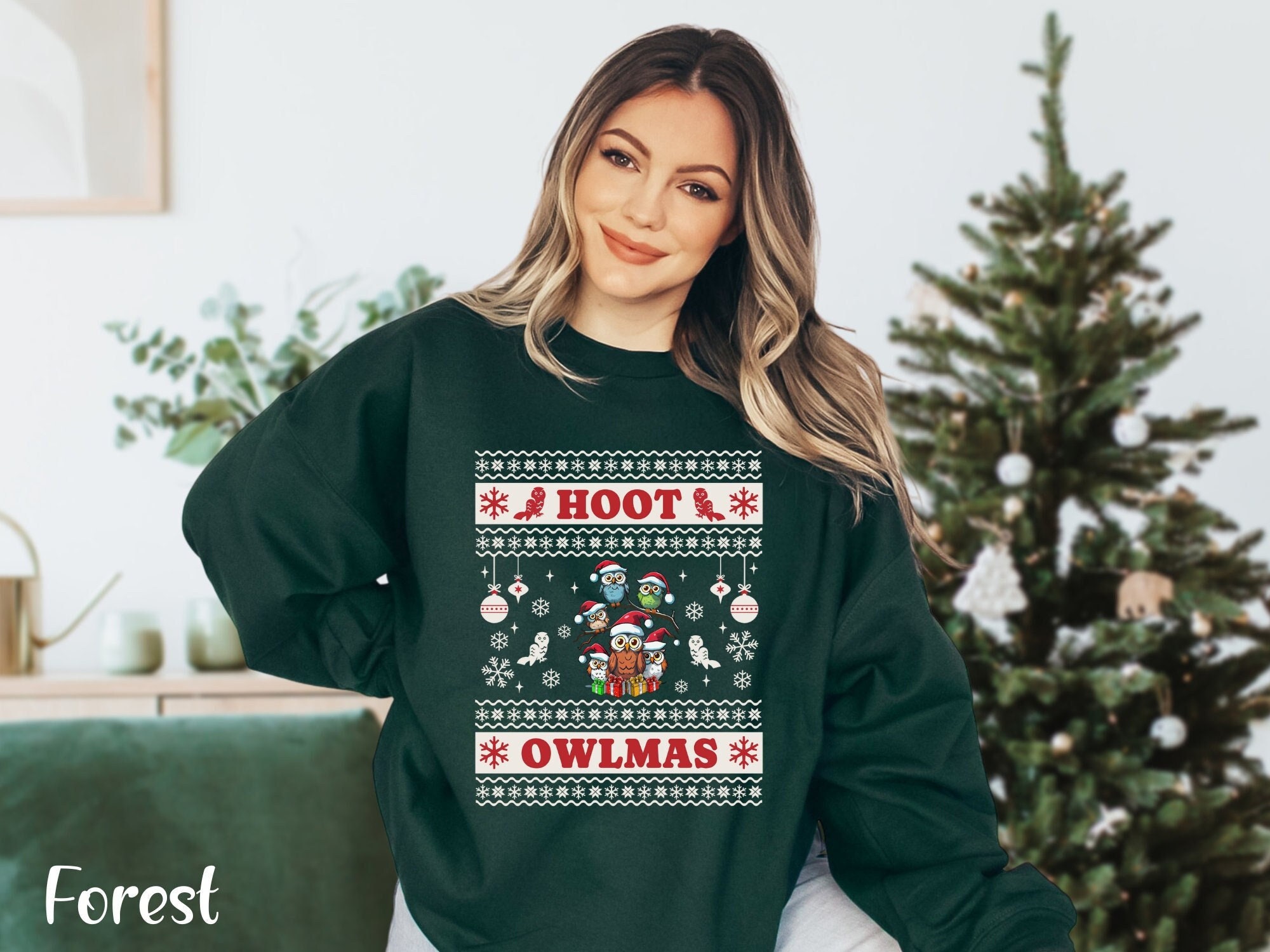 Owl Christmas Sweater Christmas Gifts For Owl Lover Ugly Christmas Sweater Party Ugly Christmas Swea