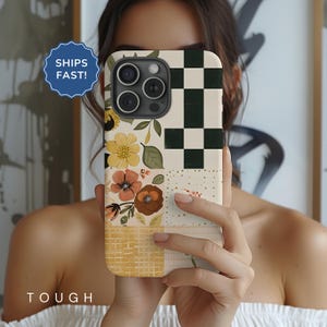 iPhone 17 Case MagSafe Phone Case iPhone 17 Pro Case Pattern Phone Case Floral Patchwork Quilt Clear iPhone 17e Case iPhone 17 Pro Max Case