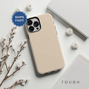 iPhone 16 Case MagSafe Phone Case iPhone 16 Pro Case Beige Phone Case Aesthetic Minimalist MagSafe Case iPhone 15 Pro Max Case Custom Gift