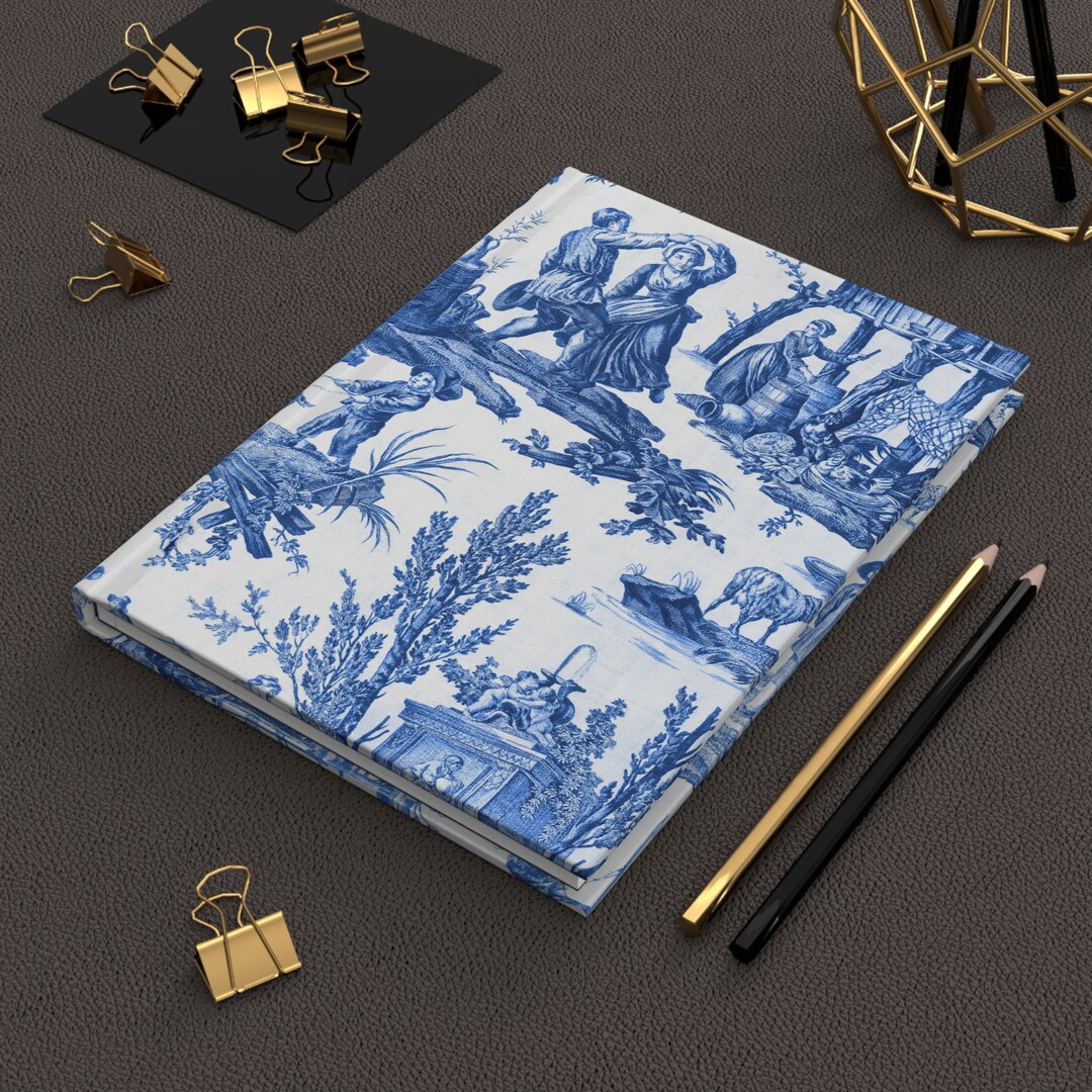 Toile De Jouy Notebook Journal for Goodnotes Journal Hardcover Journal ...