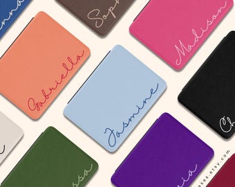 Kindle Paperwhite-hoesje Naam 12e generatie Gepersonaliseerde Kindle-hoesnaam Kindle-accessoires Kindle Colorsoft-hoesje Kindle 2024-hoesje Book Lover-cadeau