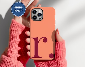 Personalized Initial Phone Case iPhone 17 Pro Case MagSafe Phone Case iPhone 17 Case Custom Name Case iPhone 17 Pro Max Case iPhone 17e Case